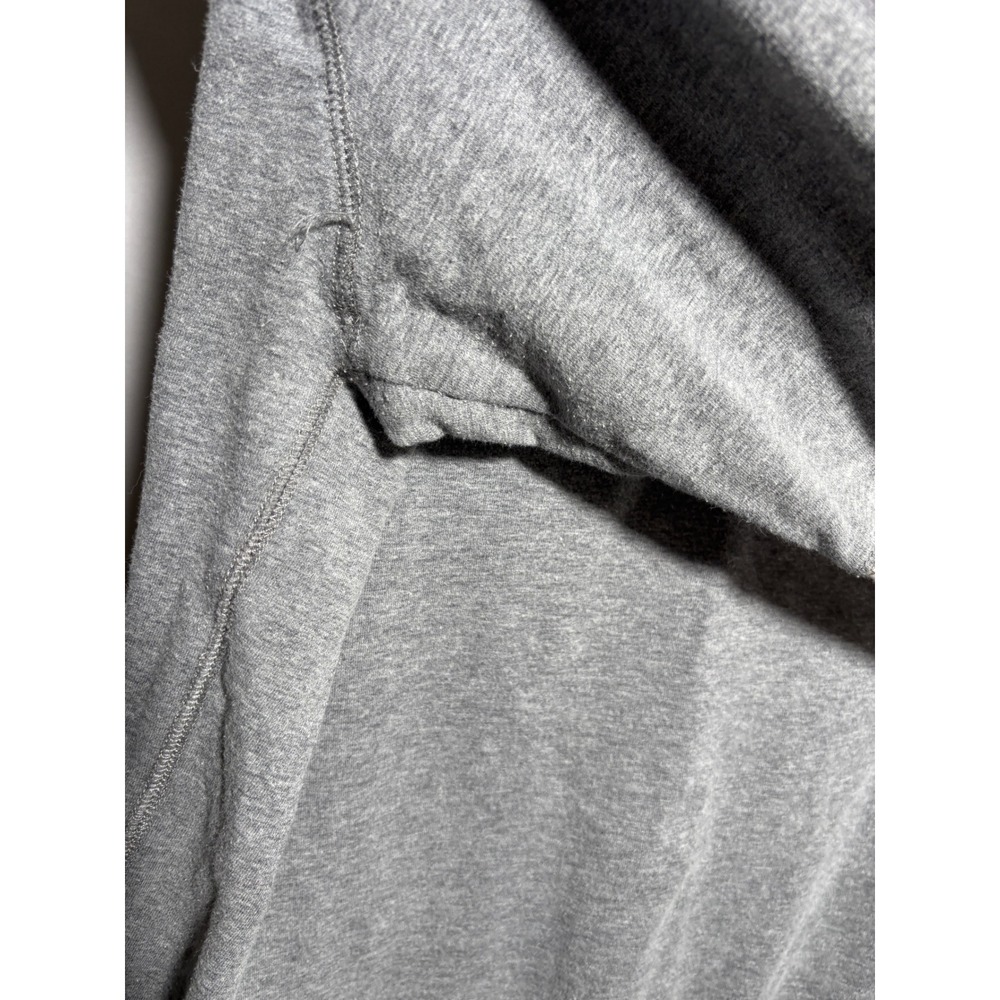 Vuori Gray and Cream Striped Pullover Sweatshirt - Picture 8 of 10